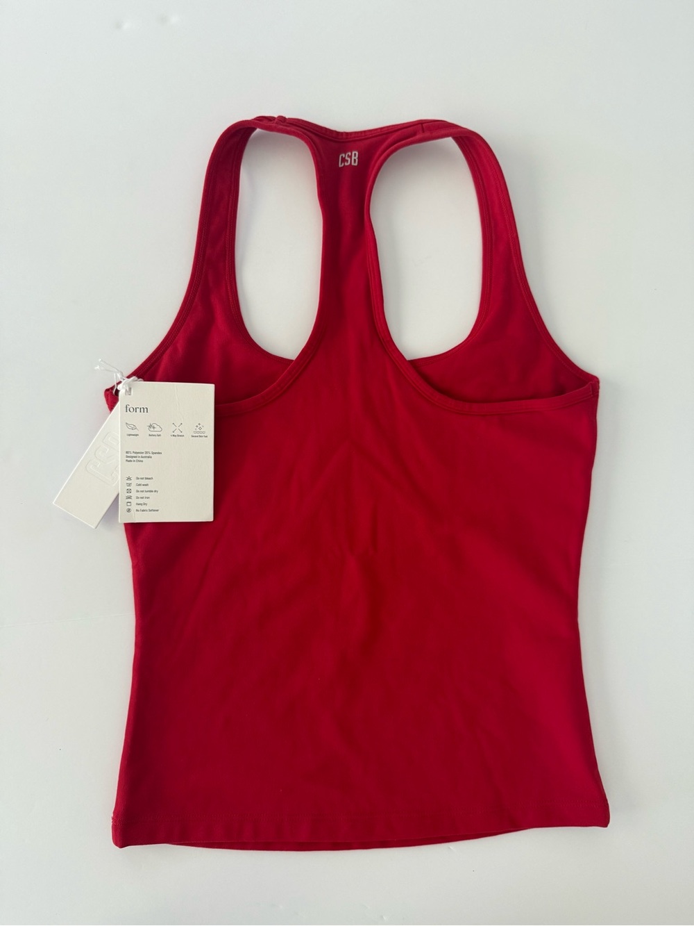 CSB Form Racerback Tank - Picture 4 of 5